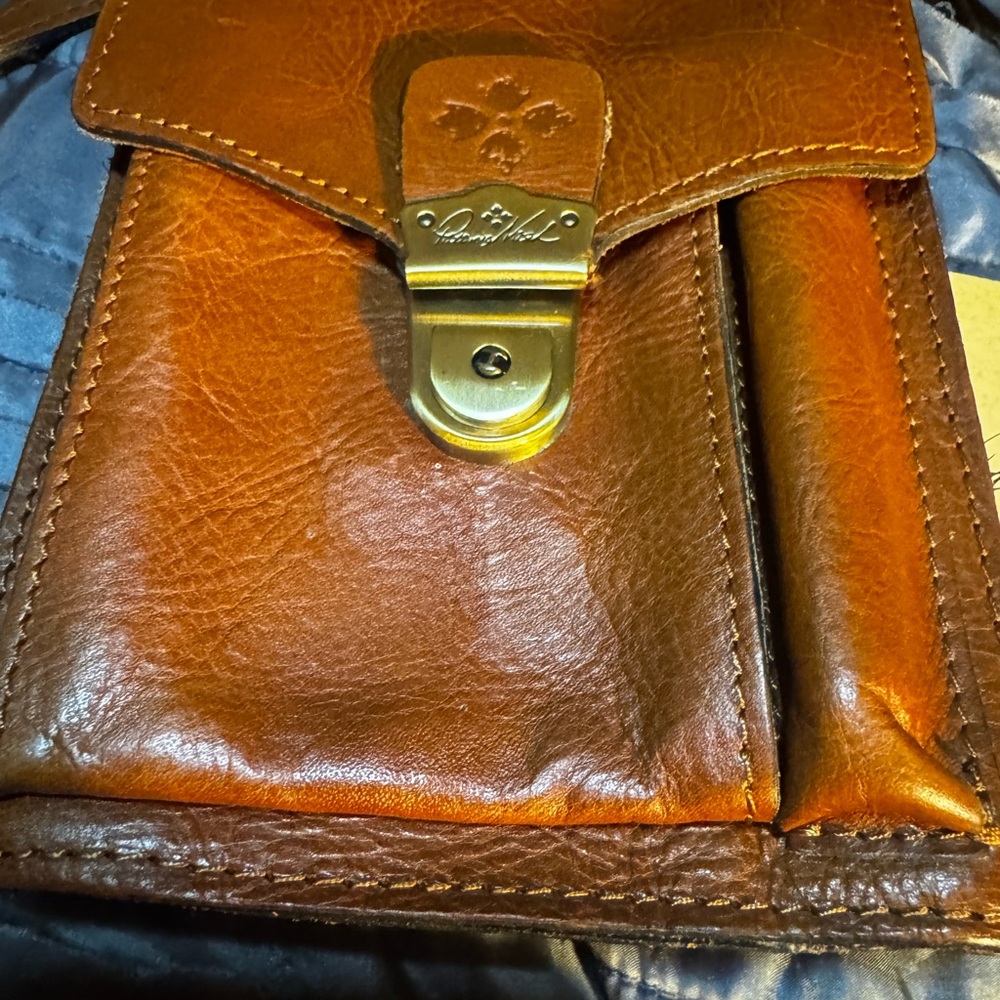 Patricia Nash Brown Crossbody Bag - Picture 6 of 9